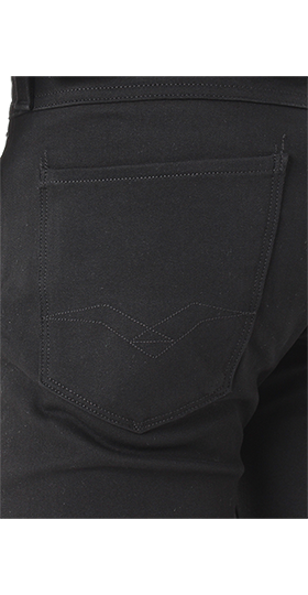 ANBASS 12OZ HYPERFLEX+　ストレッチブラックデニム 詳細画像